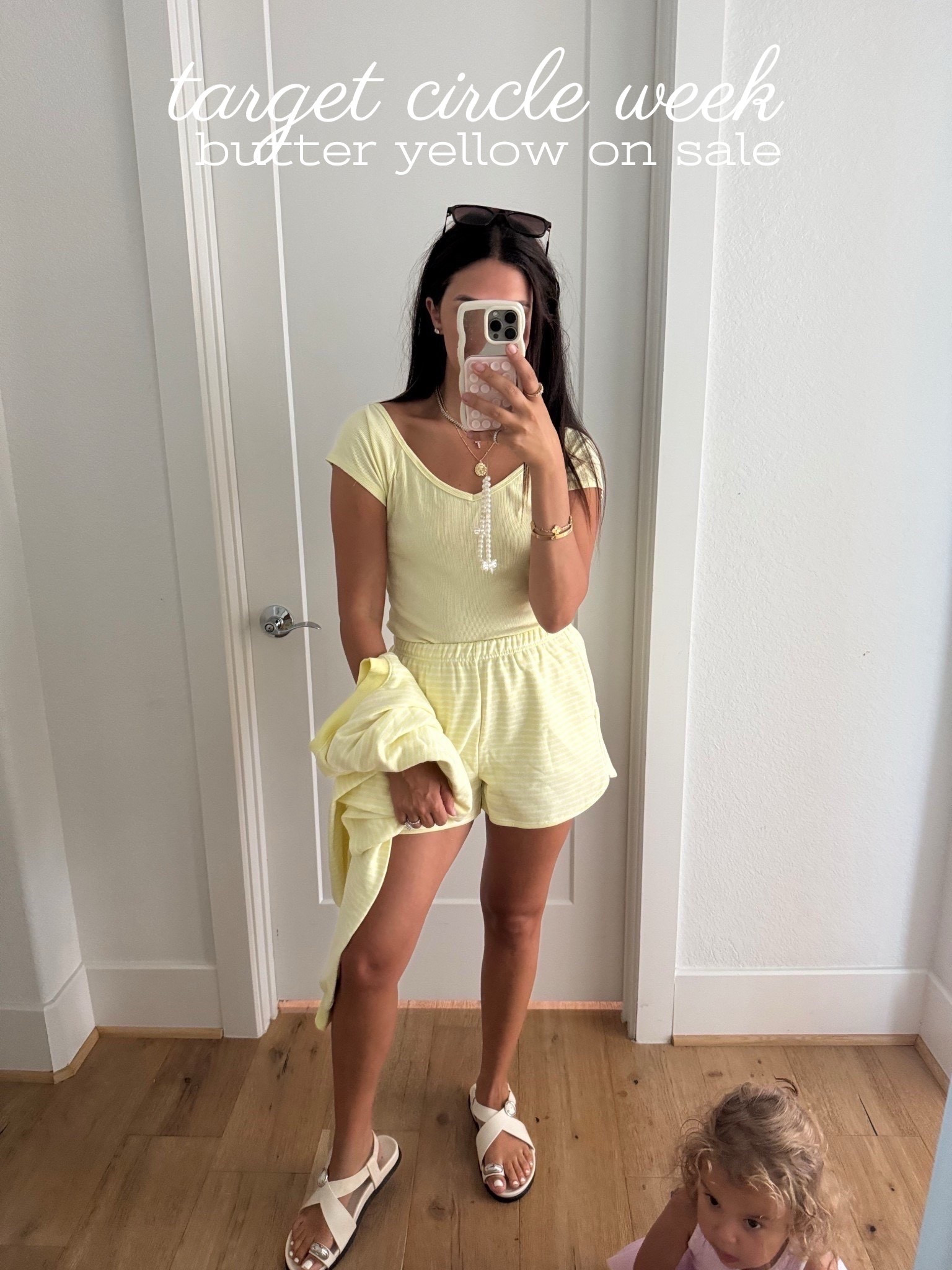 Target Circle Week butter yellow on sale💫🤩

Top: medium
Sweatshirt: medium
Shorts: medium

target circle week, target circle week deals, target, vacation style, vacation edit, beach to brunch style, beach to brunch faves, beach style, vacation finds, Nashville, Dede Raad, dress up buttercup 

#LTKSaleAlert #LTKFindsUnder50 #LTKStyleTip