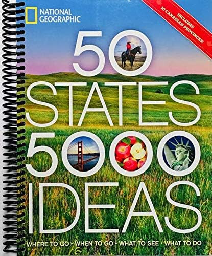 50 States, 5,000 Ideas: Where to Go, When to Go, What to See, What to Do | Amazon (US)