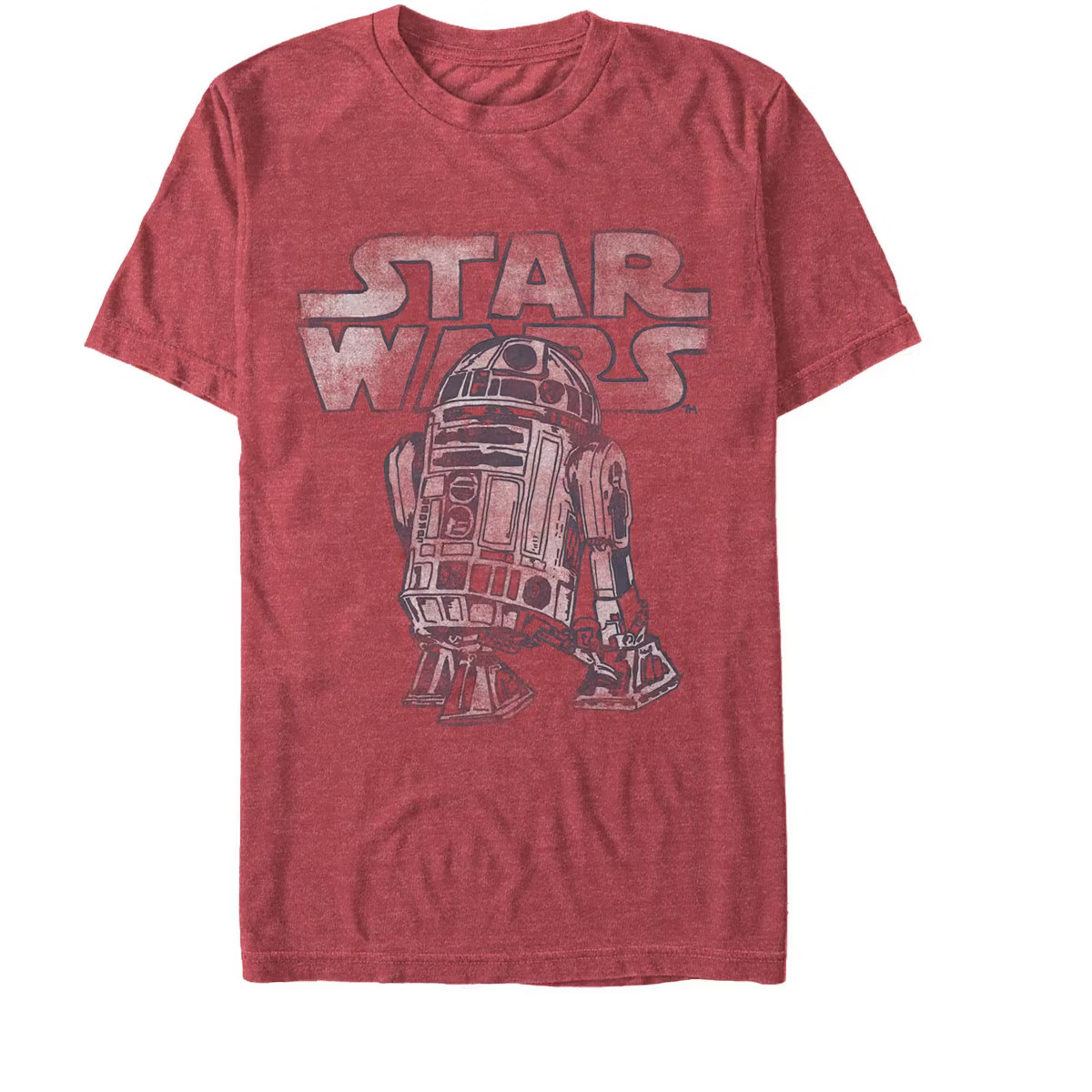 Men's Star Wars Faded R2-D2 Droid T-Shirt | Target