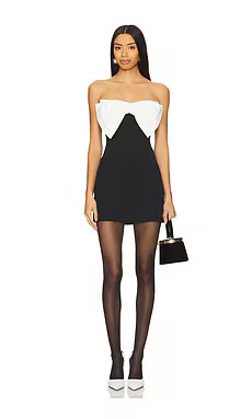 MORE TO COME Giovanni Mini Dress in Black from Revolve.com | Revolve Clothing (Global)