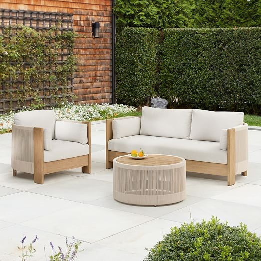 Porto Outdoor Sofa (76") | West Elm (US)
