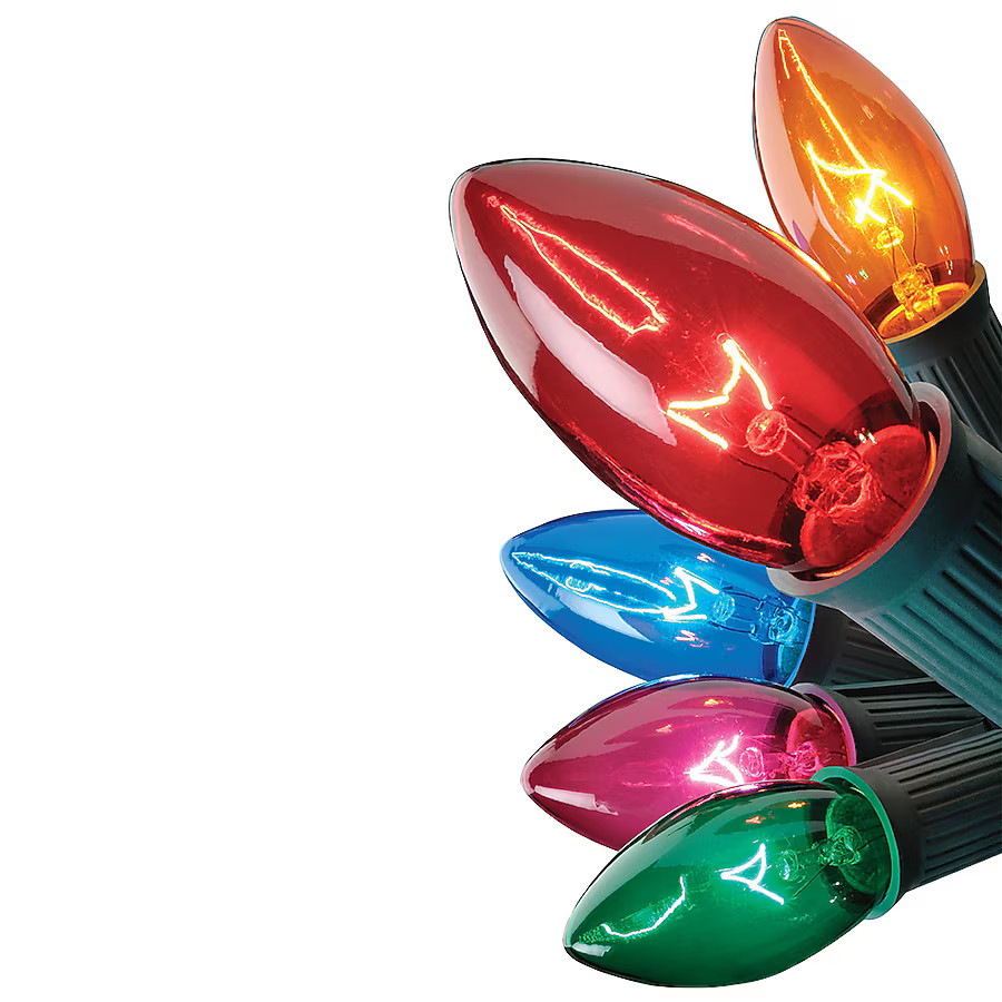 GE String-A-Long 25 -Count 16.0-ft Multicolor Incandescent Plug-In Christmas String Lights | Lowe's