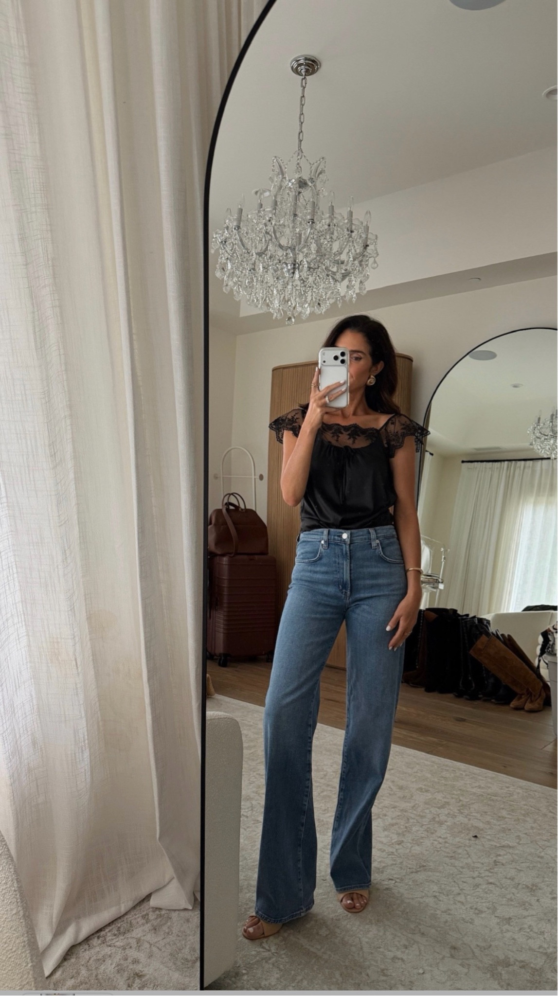 Wearing the size XS dress that I wore as a top. If jeans are usually no for you these might change you’re mind 🙌🏼 I’m just shy of 5-7” wearing the size 25 ( run true to size) in the color STELLA

 I’m also linking below other jeans I own and love #stylinbyayin #jeans #aylin

#LTKOver40 #LTKootd #LTKgrwm
