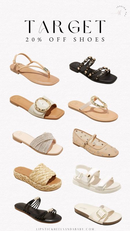 Target 20% off shoes, platform sandals, slide sandals 

#LTKfindsunder100 #LTKfindsunder50 #LTKsalealert