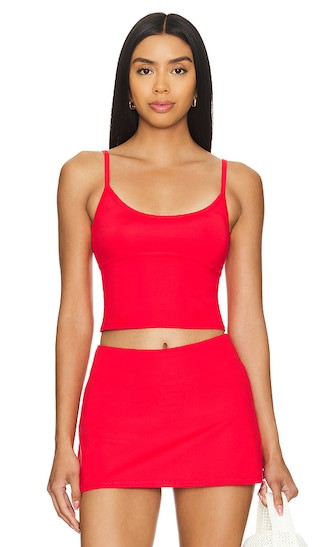 Movewell Ripley Tank in Lava Red | Revolve Clothing (Global)