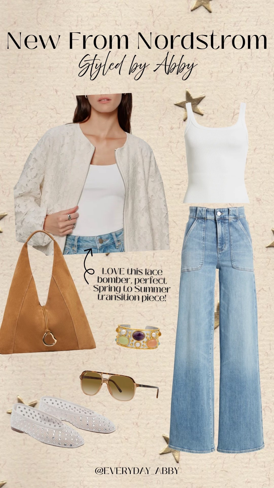 Nordstrom has so many new pieces I’m loving! This lace bomber jacket is such a moment ✨🔥 

#LTKgrwm #LTKootd