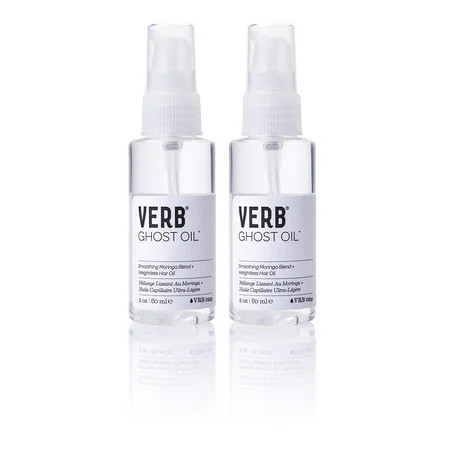 Verb Ghost Hair Oil - Smoothing Blend & Weightless Hair Oil 2 oz - 2 pack | Walmart (US)