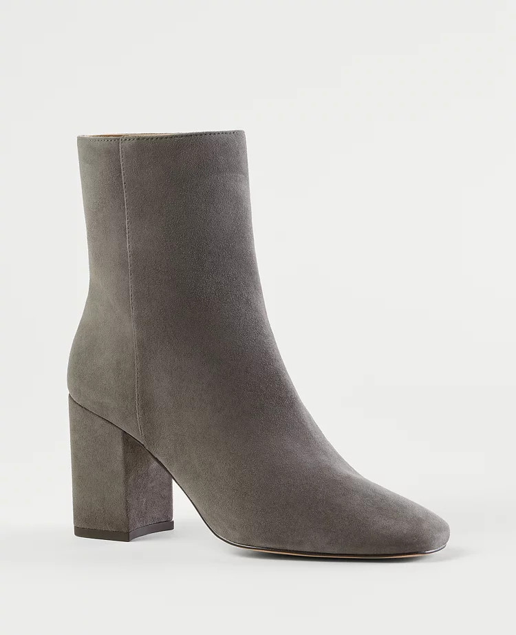 North Suede Booties | Ann Taylor (US)