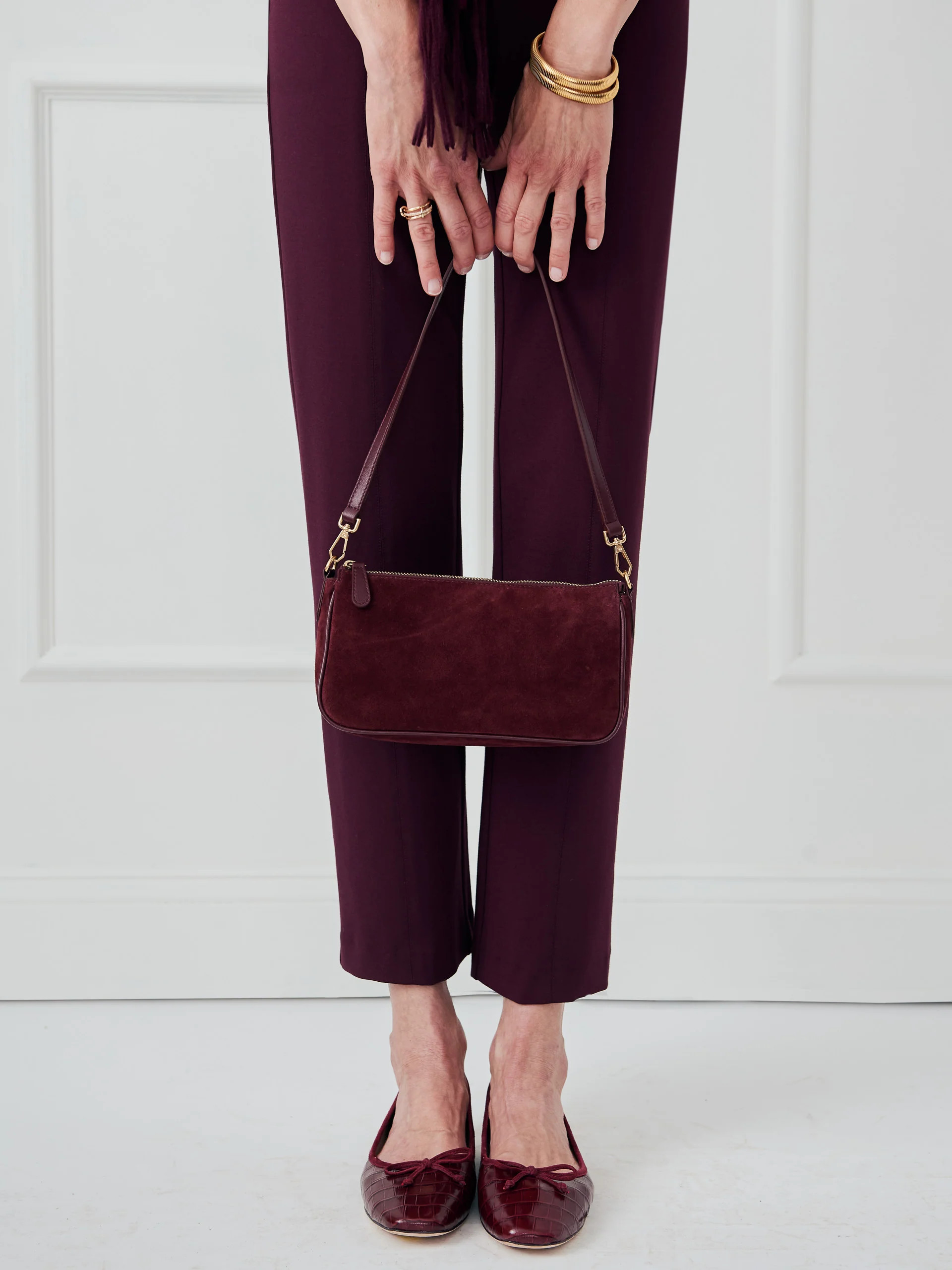Mel Suede Handbag | J.McLaughlin