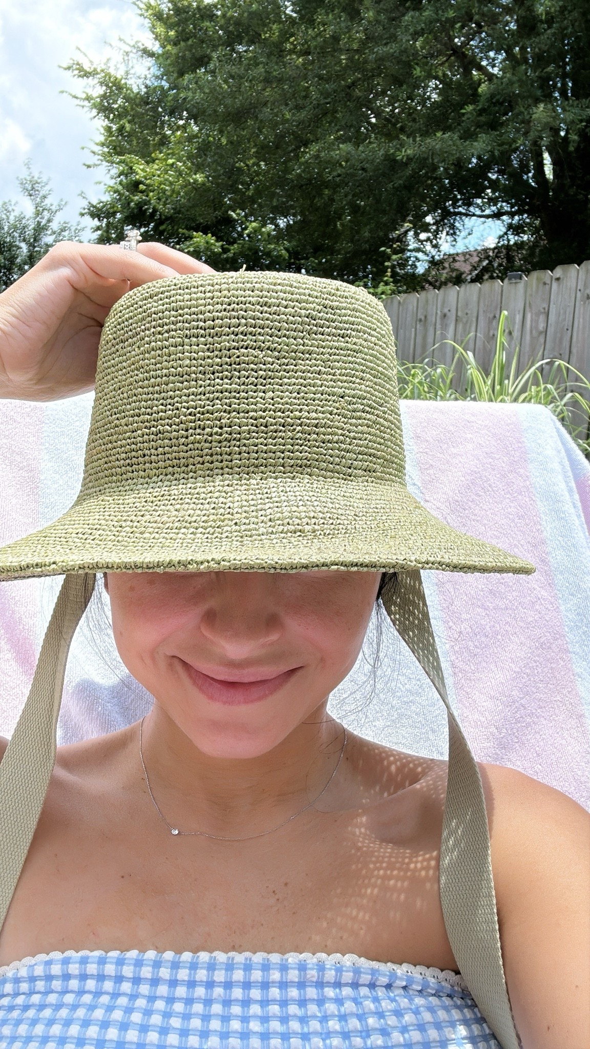 Have loved this summer hat and suit this summer ☀️ 
@Anthropologie @abercrombie 

#summerhat #poolseason

#LTKSwim #LTKBeauty