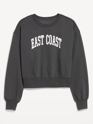 SoComfy Crop Sweatshirt | Old Navy (US)