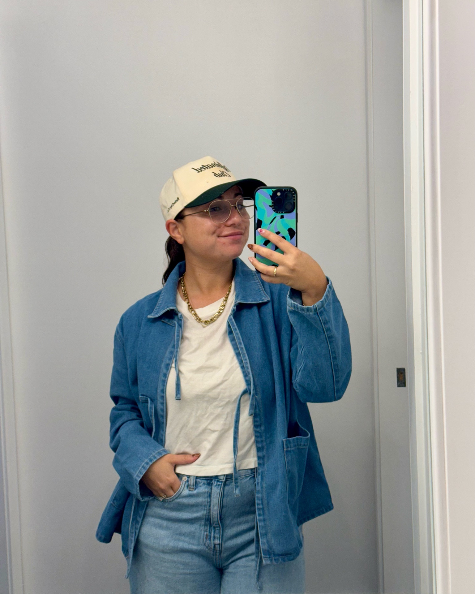 Denim on denim for the fall 

#LTKxMadewell #LTKStyleTip #LTKMidsize