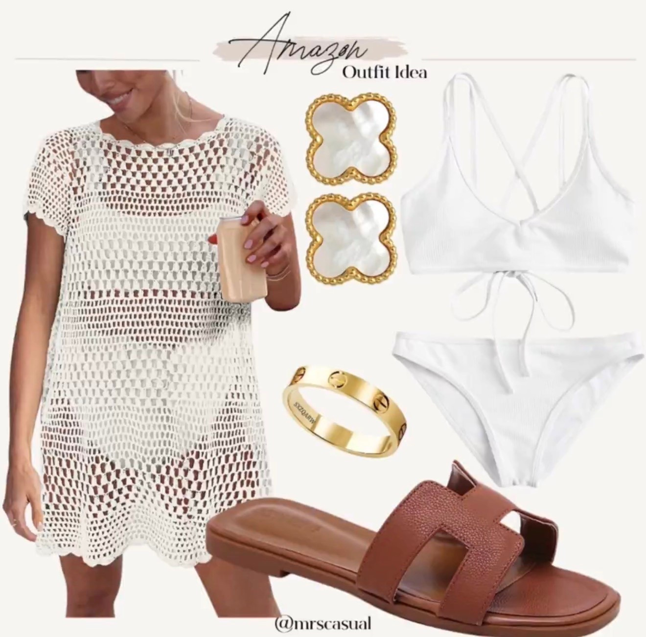 The easiest Amazon beach outfit — throw on, go, and look cute all day 🔗⬇️ vacation 

#LTKSeasonal #LTKgrwm #LTKTravel