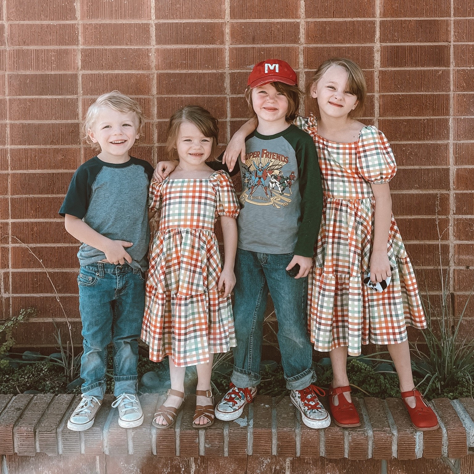 The girl’s dresses, & shoes / boys shirts & shoes links!