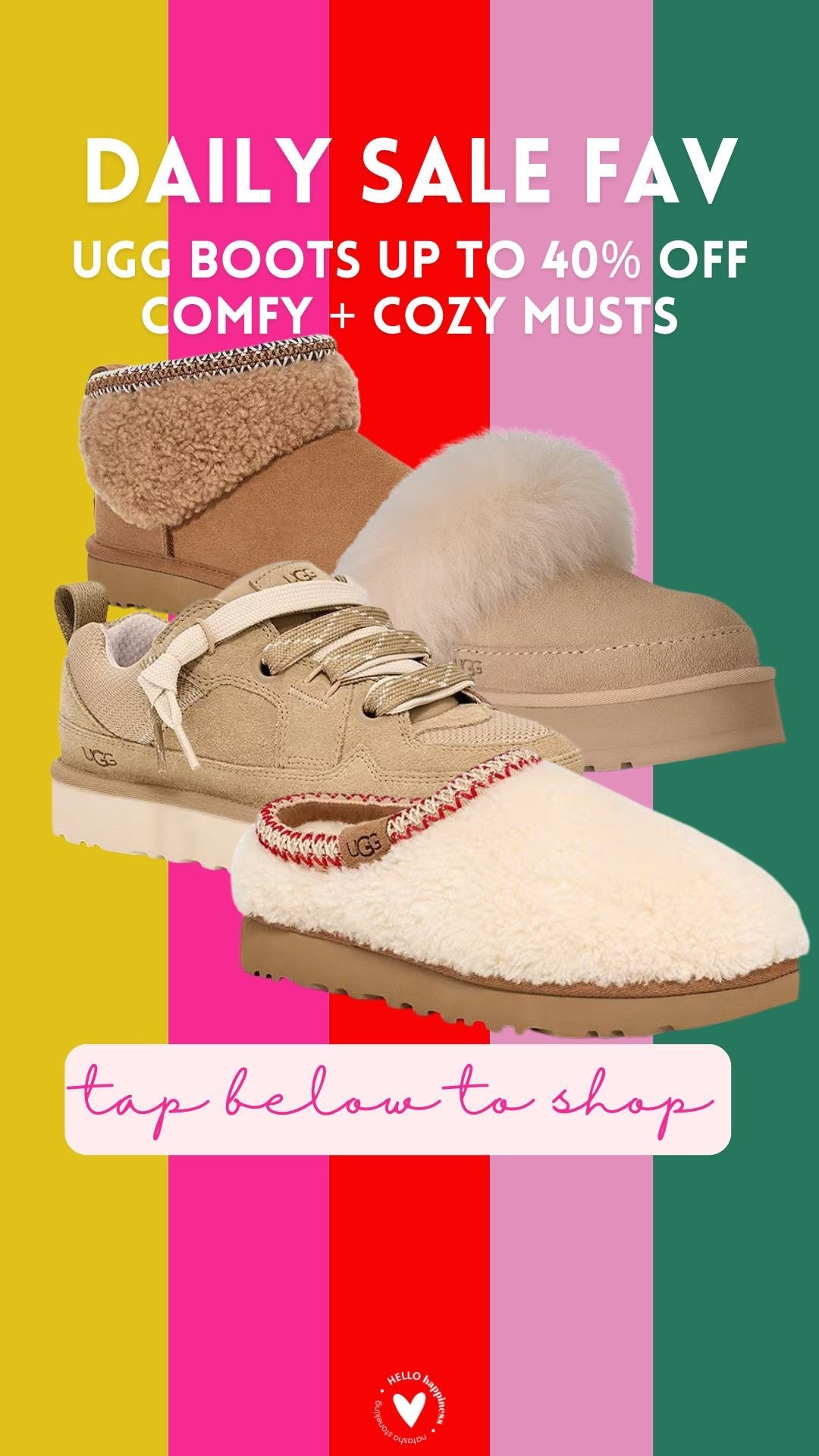 daily sale fav | Ugg boots up to 40% off 

#LTKSeasonal #LTKSaleAlert