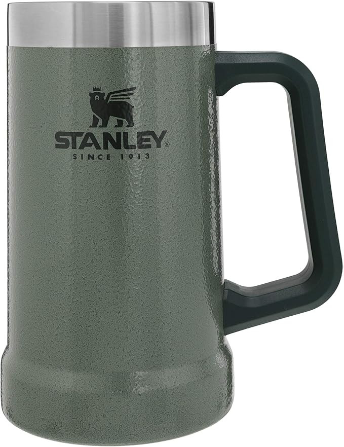 Stanley Stay-Chill Beer Stein 24 oz | Heavy Duty Big Grip Handle | Beer Tumbler Drink Cup, Holds ... | Amazon (US)