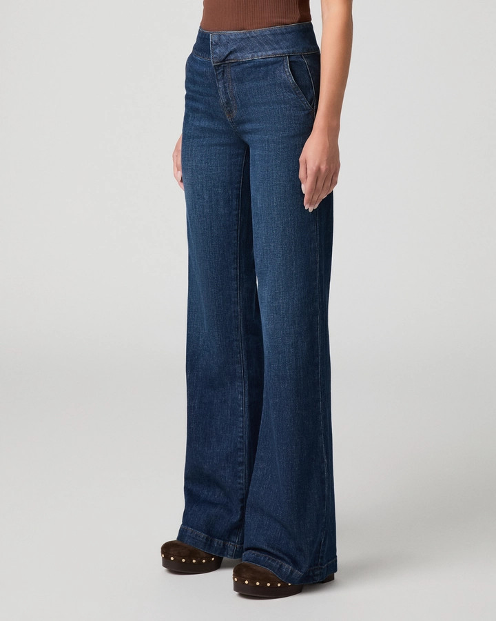 Leenah Wide Leg Trouser | Paige