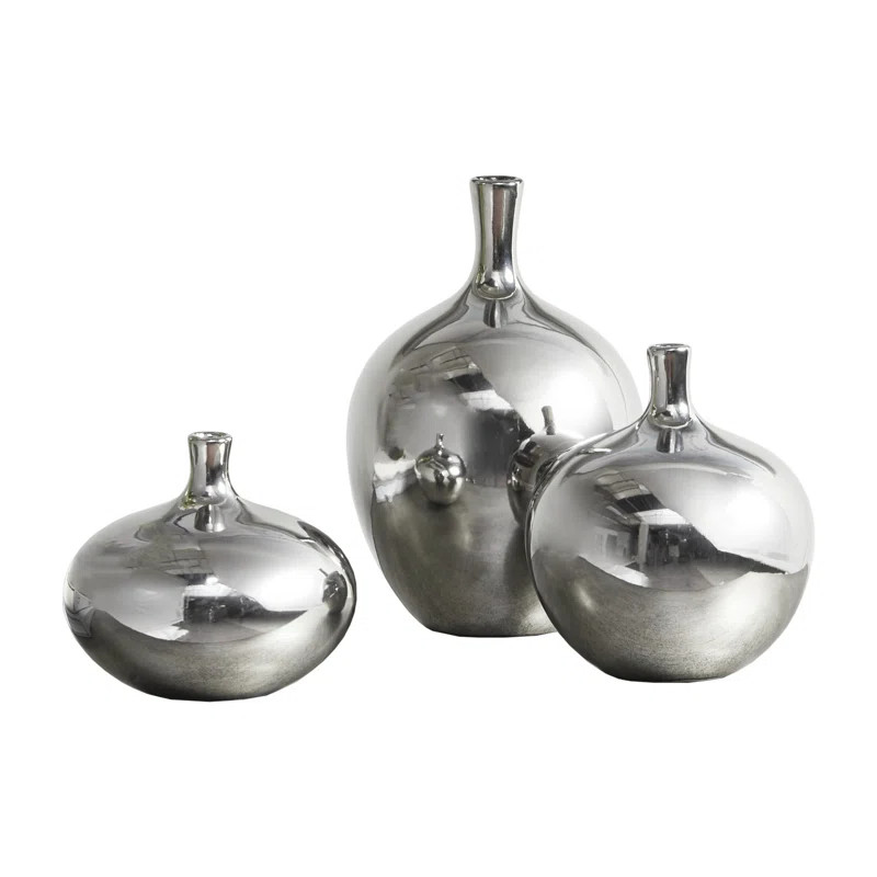 3 Piece Ansen Ceramic Table Vase Set | Wayfair North America