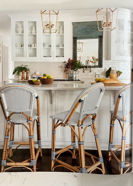 Thinking of switching out my backless barstools for something more like these- I love bistro look!

#LTKHome #LTKSaleAlert