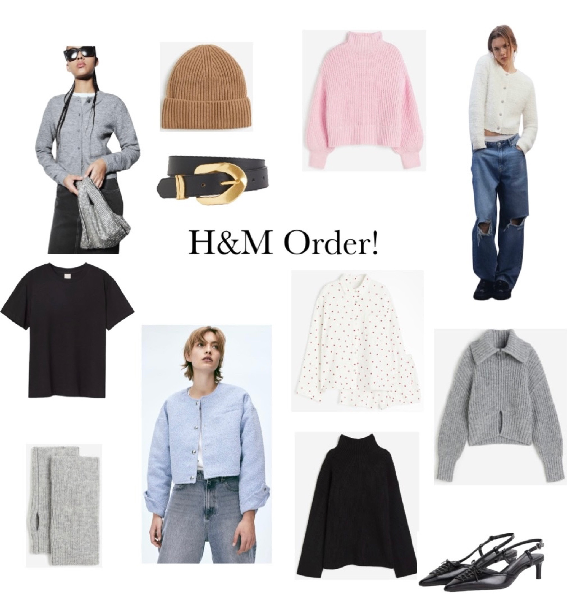 Just placed a big H&M order! So many great basics to stock up on right now & some fun pieces, like the heart pajamas! I ordered the oversized tee in a few colors and the fingerless gloves in black, hat in camel and pink sweater in ivory!  

winter outfits, Valentine’s Day pajamas

#LTKSeasonal #LTKfindsunder100 #LTKfindsunder50