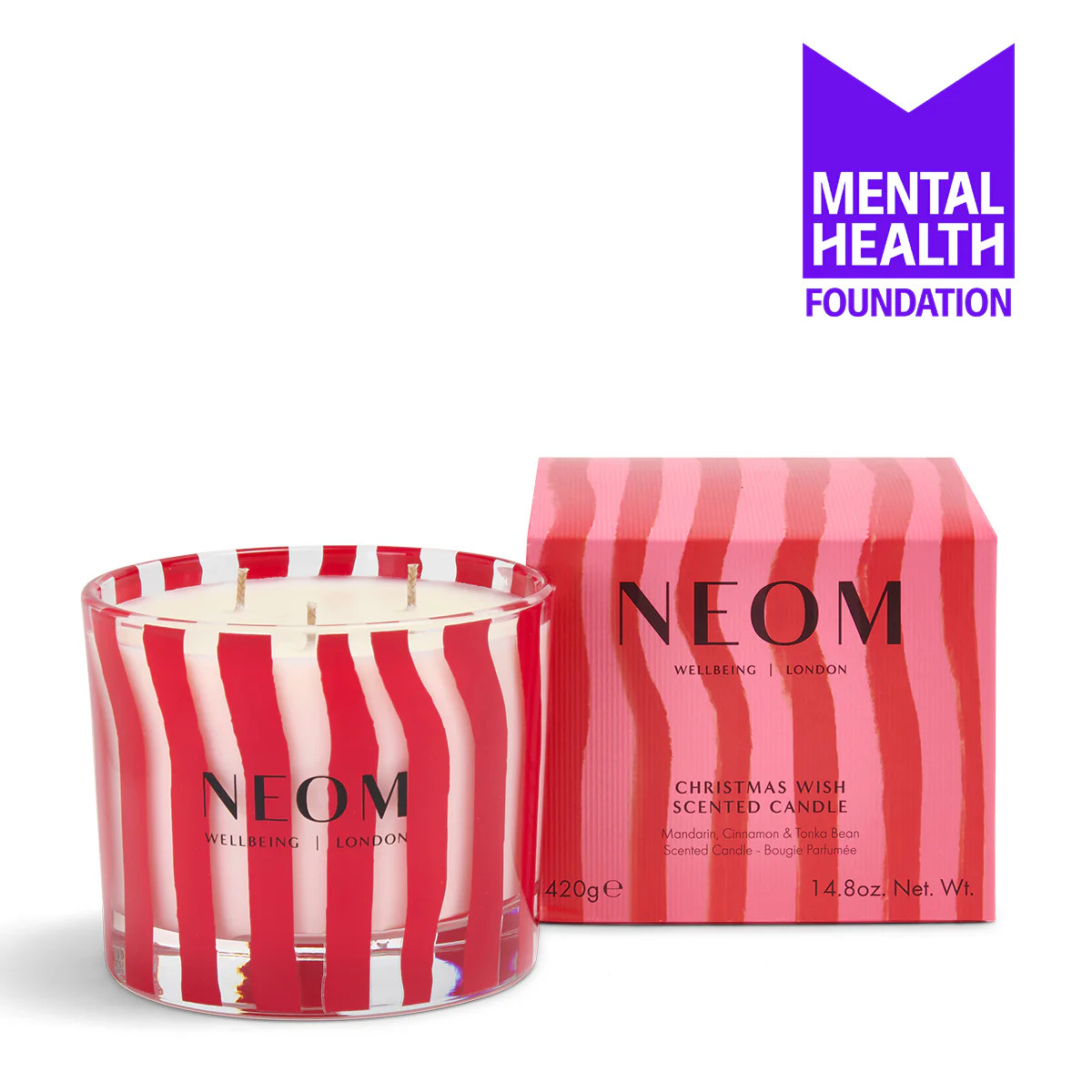 Christmas Wish Scented Candle (3 Wick) | NEOM Organics