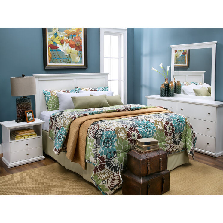 Bostwick Shoals White Headboard Room Package | Slumberland Furniture
