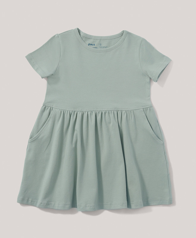 twirly pocket dress | Pact Apparel