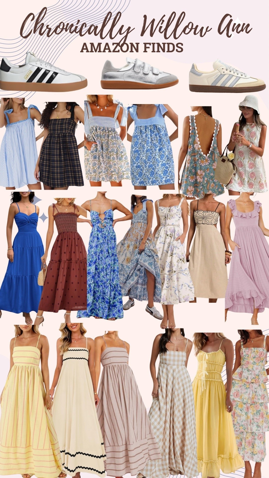 Amazon dresses, perfect for everyday stay at home moms, perfect for summer sundresses, perfect for fall outfits, date nights, wedding guest dresses, baby shower dresses, wedding shower dress, cute shoes to wear with it that will keep you moving, and comfortable 

#LTKSeasonal #LTKShoeCrush #LTKStyleTip
