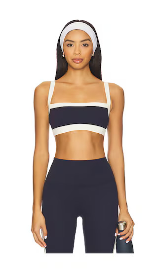 Monah Rigor Sports Bra in Indigo & Crme | Revolve Clothing (Global)