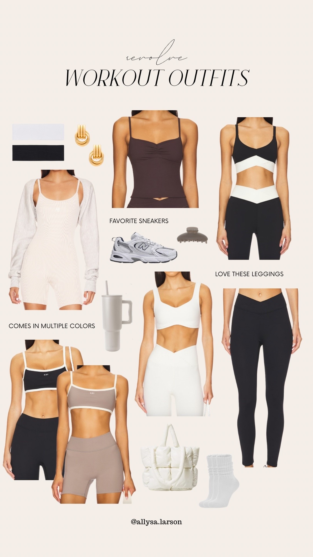 Sharing some of my favorite neutral workout outfits from revolve 

#LTKSeasonal #LTKActive #LTKStyleTip