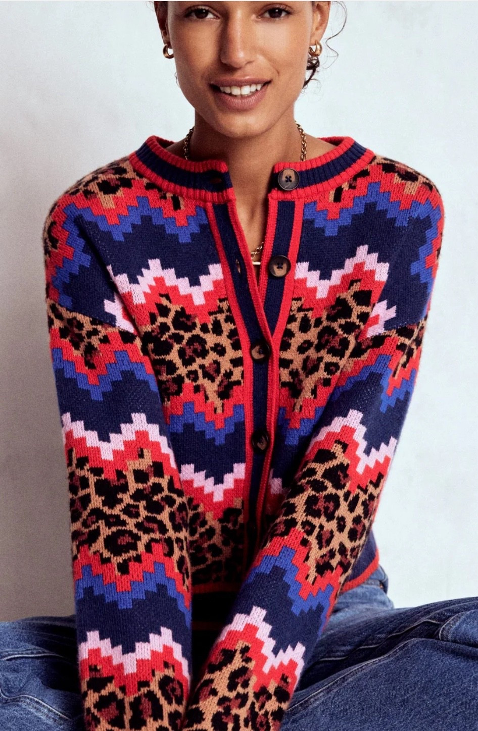 Abi Jacquard Cardigan
Multi Fair Isle, Leopard
Regular price $199.00 
Sale price $159.2

#LTKSaleAlert