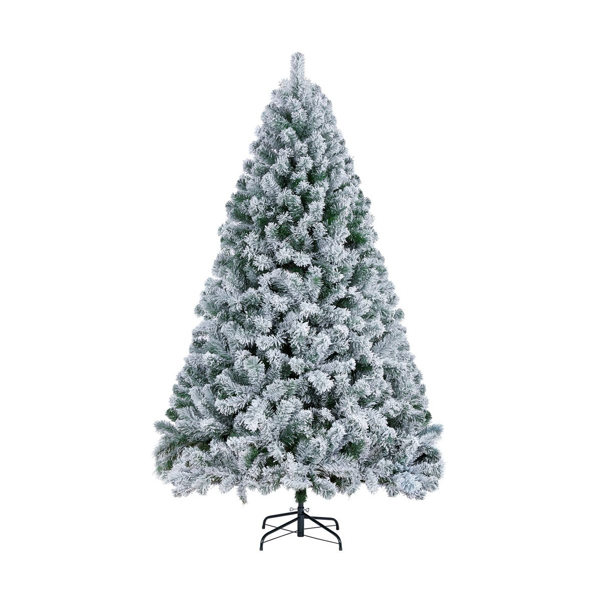 Yaheetech Frosted Artificial Christmas Tree Frosted Artificial Christmas Tree, Green | Target