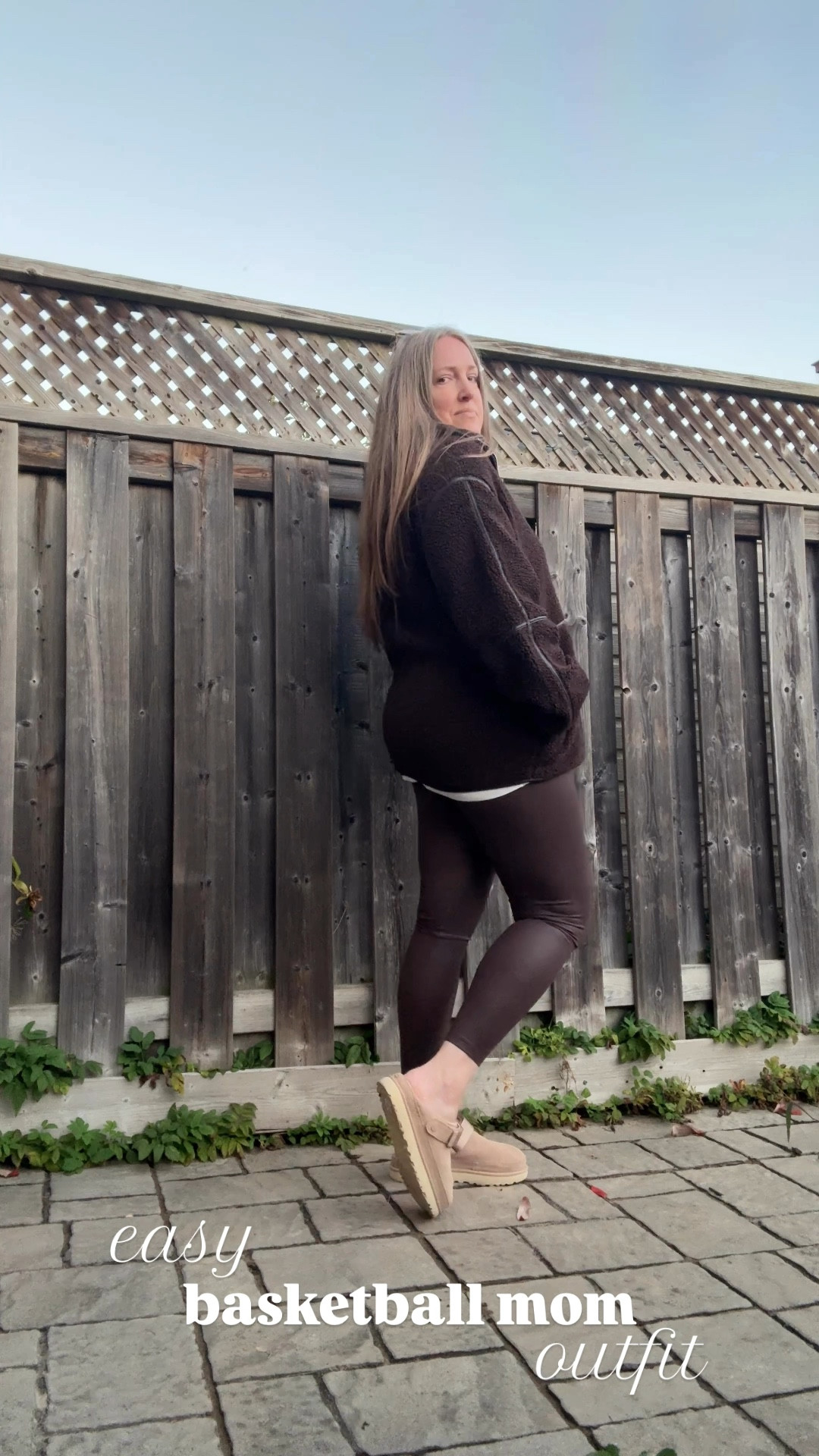 brown teddy fleece jacket, brown leggings & ugg goldenstar clogs


#LTKShoeCrush #LTKFindsUnder100 #LTKOver40