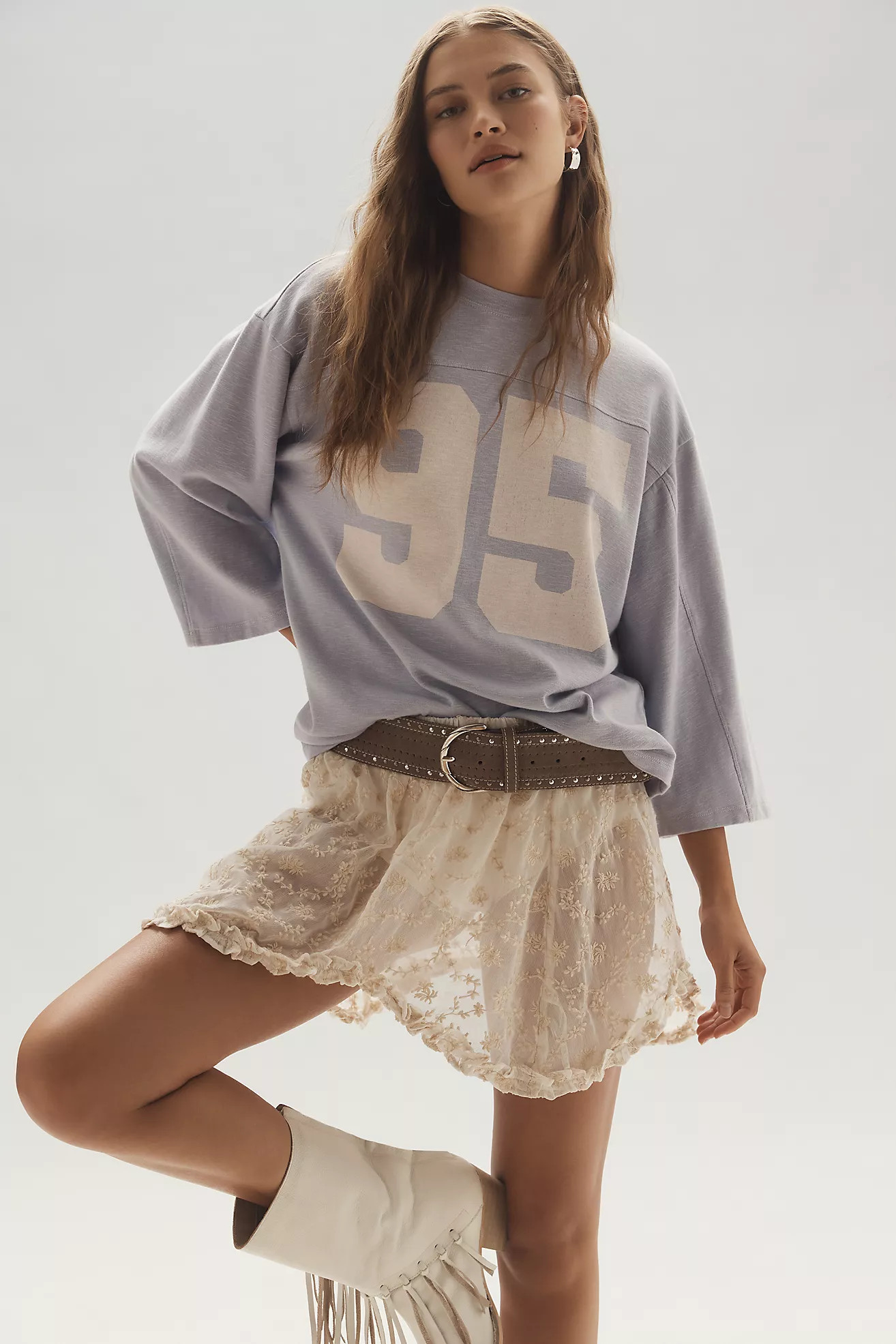  3/4 Sleeve Varsity Tee | Anthropologie (US)