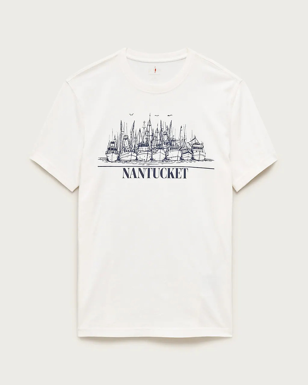 Vintage-wash cotton graphic T-shirt | J. Crew US