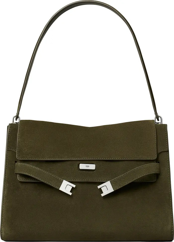 Large Lee Radziwill Suede Shoulder Bag | Nordstrom