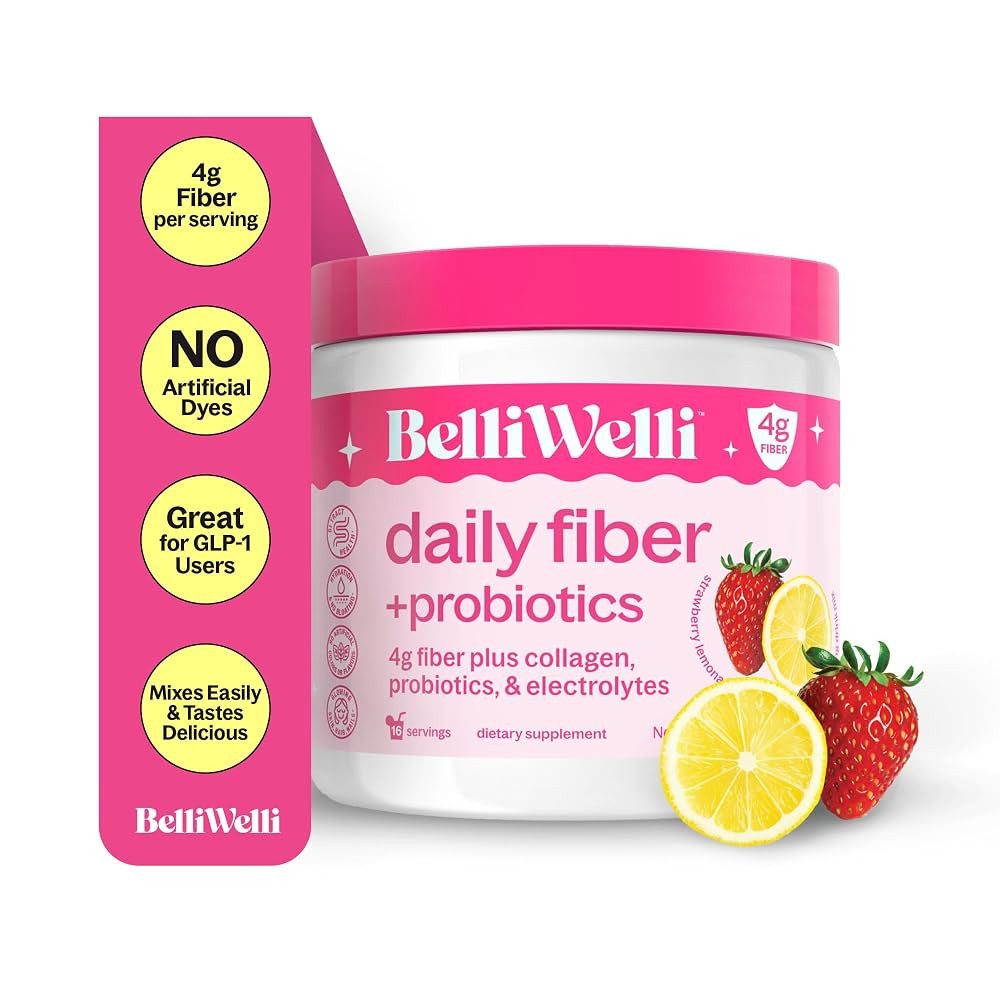 Fiber Supplement for Women&Men, Premium Daily Fiber Powder from Organic Acacia with Added Collage... | Amazon (US)