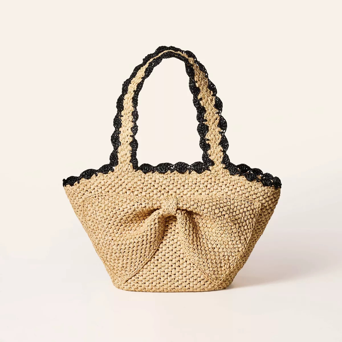 Raffia Bow Tote Bag - kate spade new york x Target Natural | Target