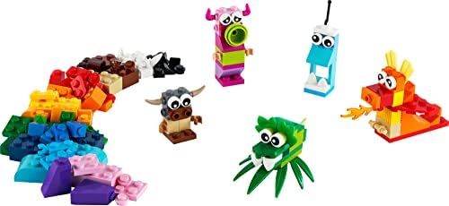 LEGO Classic Creative Monsters 11017 Building Toy Set for Kids, Boys, and Girls Ages 4+ (140 Piec... | Amazon (US)