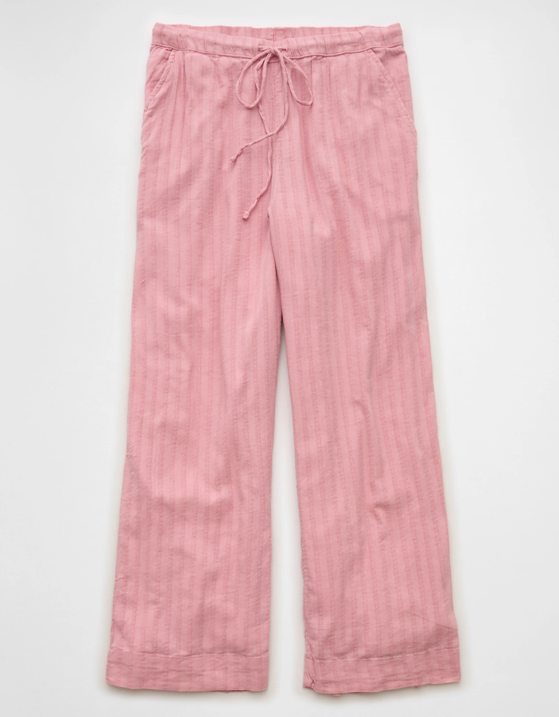AE High-Waisted Wide-Leg Textured Pant | American Eagle Outfitters (US & CA)