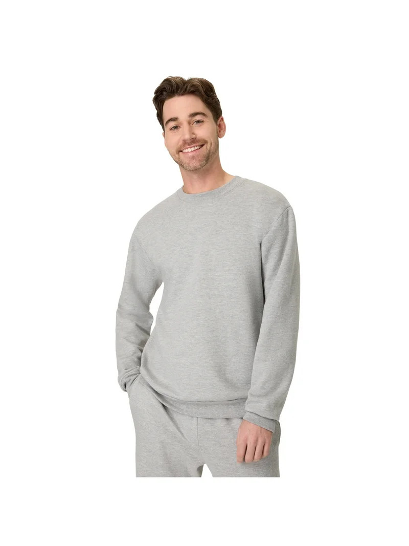 Hanes Men's & Big Men's Essentials Fleece Crewneck Sweatshirt, Sizes S-5XL | Walmart (US)