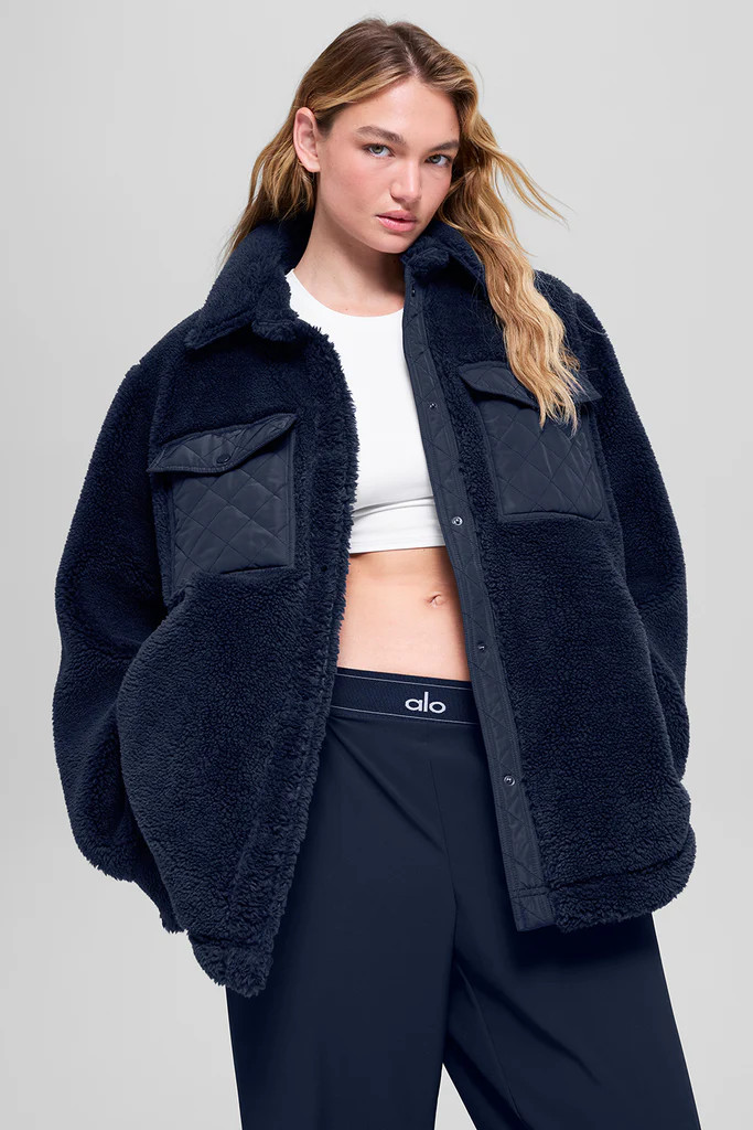 Sherpa Edge Shacket | Alo Yoga (US)