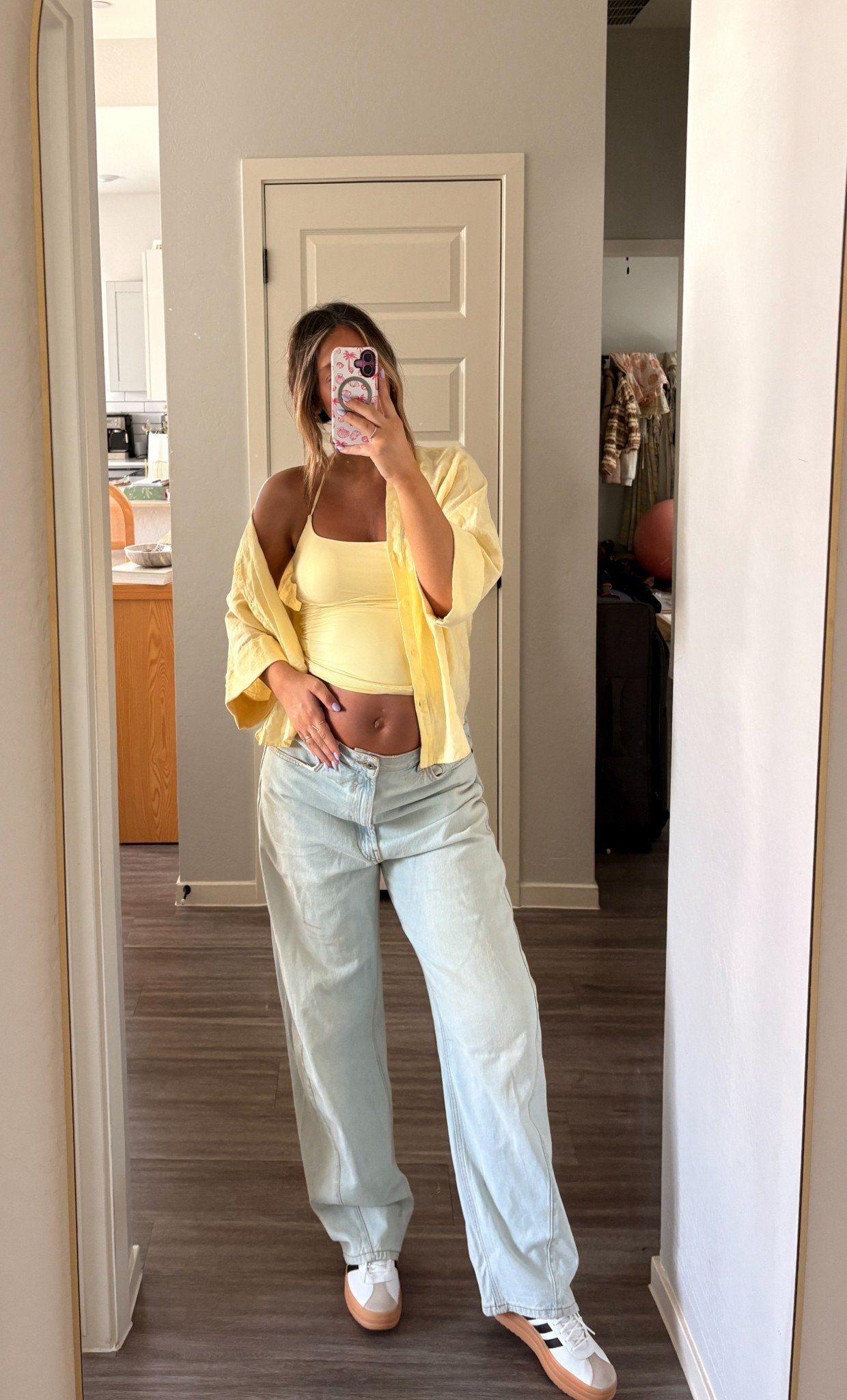 Today’s bump fit 🌞

#LTKdayinmylife #LTKootd #LTKBump