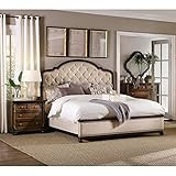 Hooker Furniture Leesburg 3 Piece Queen Upholstered Bed Set in Mahogany | Amazon (US)
