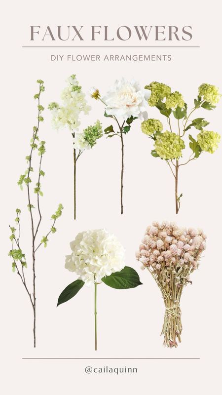 Faux Flower Picks for Spring and Summer! 

#LTKfindsunder50 #LTKSeasonal #LTKhome