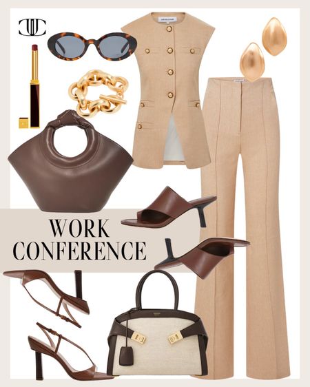 Posting a few more reader requests today and this is a great look for a work conference. I love this vest and pant combo from Veronica Beard. It’s a fresh take on business attire and you can also pair the vest with white denim and espadrilles for a casual dinner out.  

Workwear, business outfit, casual outfit, sunglasses, slacks, heels, earrings 

#LTKshoecrush #LTKstyletip #LTKover40