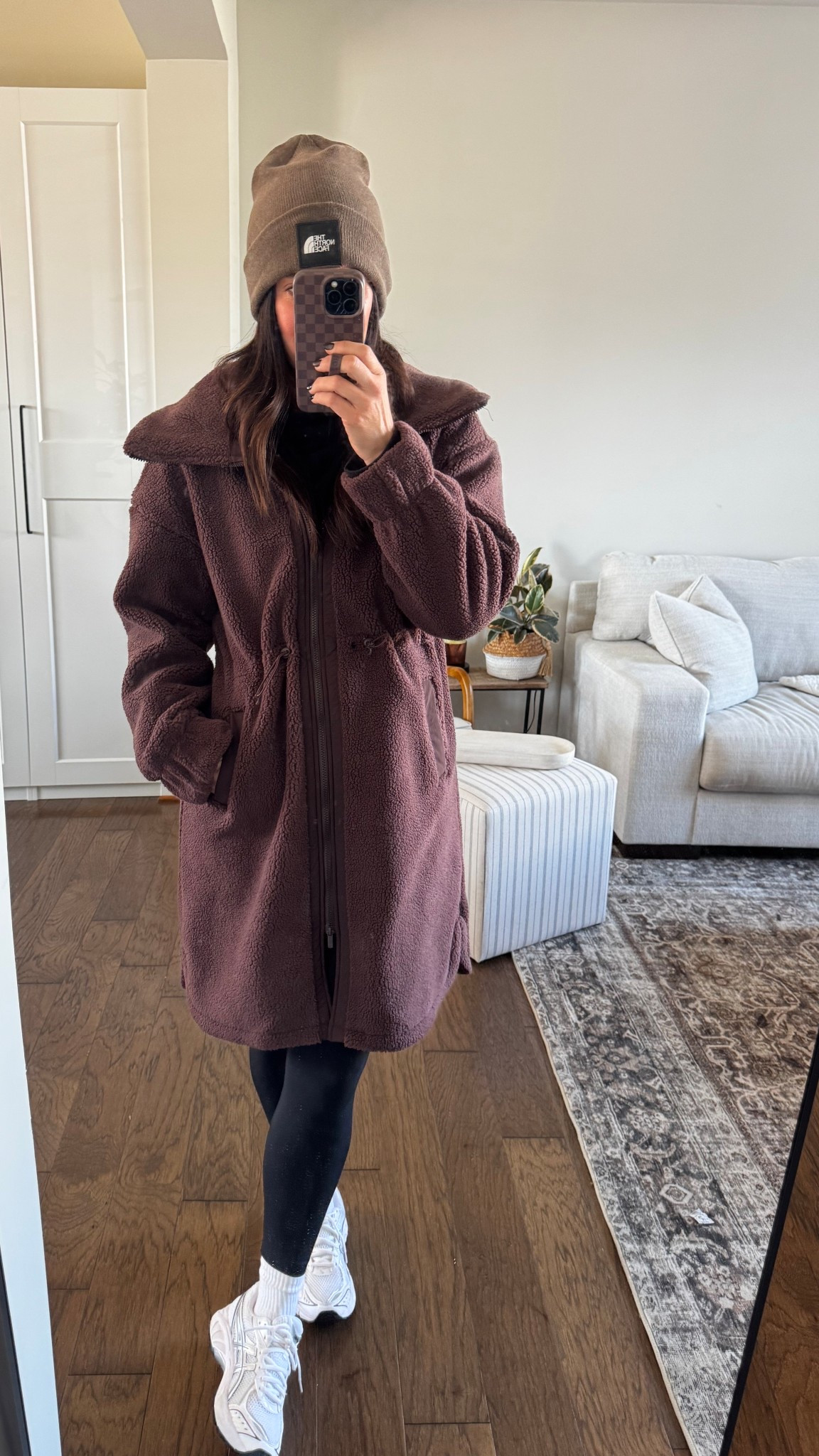 Snagged this long fleece jacket from Target! It’s sold out online but check your local stores! Perfect for the chilly games!

#LTKFindsUnder50 #LTKMidsize #LTKStyleTip