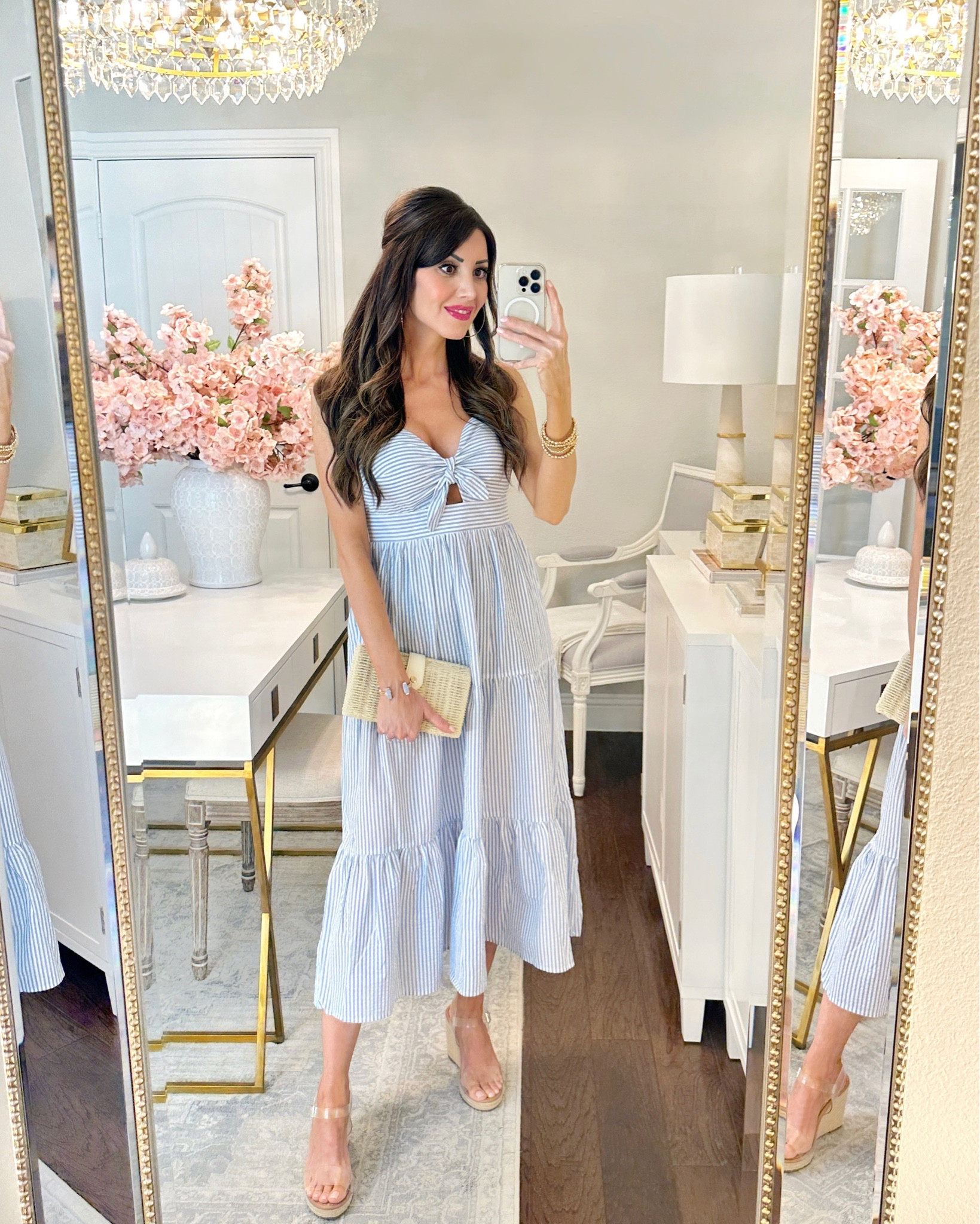 Walmart fashion summer new arrivals I’m loving!! 💗 I found so many cute outfits on Walmart! Love this $25 seersucker dress so much I ordered it in 3 colors (check back often for restocks in your size!) — fits true to size, wearing XS.   #walmartpartner #walmartfashion @walmartfashion #walmart Walmart finds

Summer dresses, blue and white dresses, brunch outfit, summer outfits, beach vacation outfit, under $50 finds 

#LTKstyletip #LTKunder50 #LTKsalealert