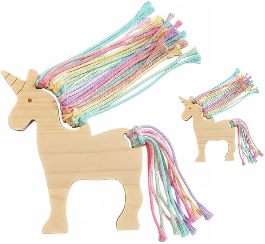 Eray Montessori Educational Learning Threading Toys for Fine Motor Skills Toddlers DIY Unicorn Pl... | Amazon (US)