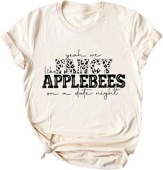 Ykomow Leopard Country Music Shirt Womens Fancy Like Shirt Bougie Like Natty Graphic Tees | Amazon (US)